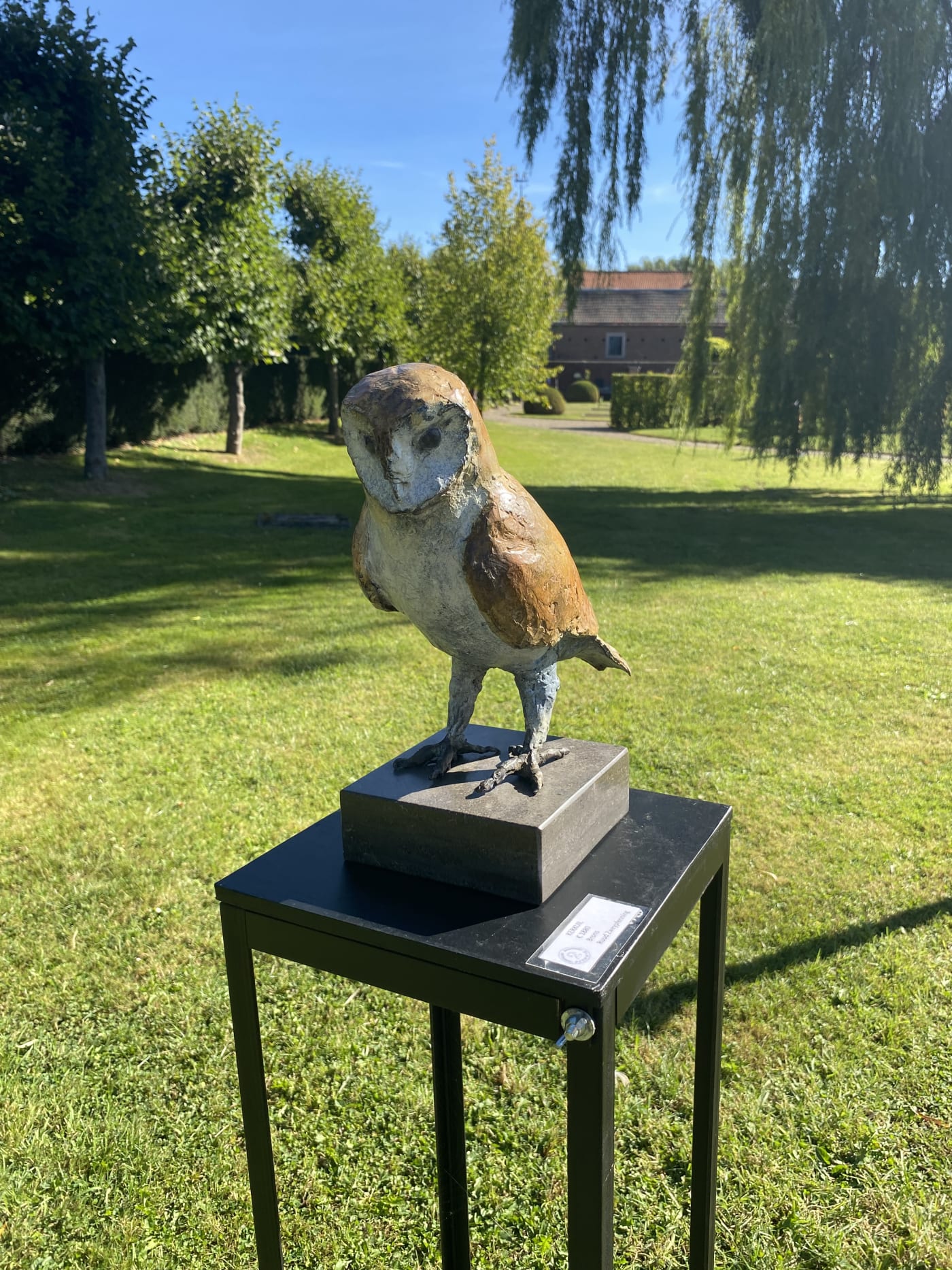 Kunstwerk van een uil