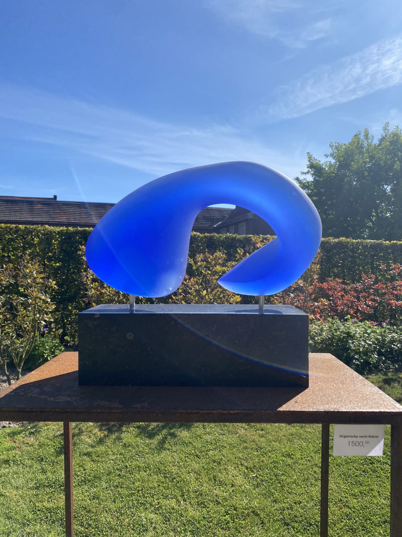 Kunstwerk van glas